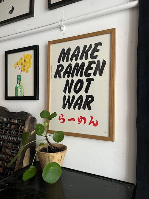 lifestyle image of MAKE RAMEN NOT WAR