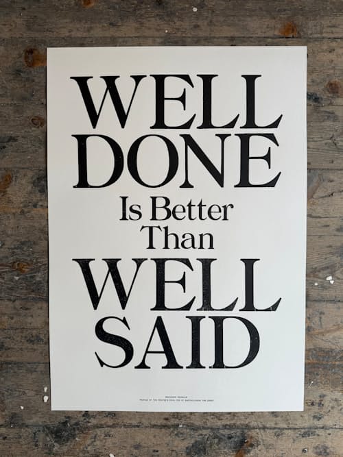 lifestyle image of WELL DONE