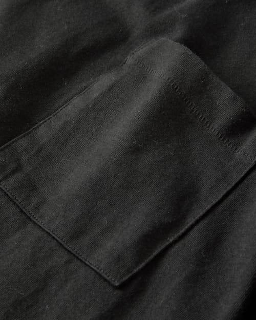 laydown detail image of American Heavyweight Pocket Longsleeve T-Shirt