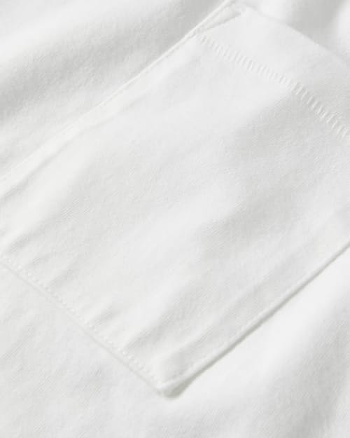 laydown detail image of American Heavyweight Pocket Longsleeve T-Shirt