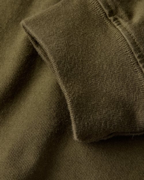 laydown detail image of American Heavyweight Pocket Longsleeve T-Shirt
