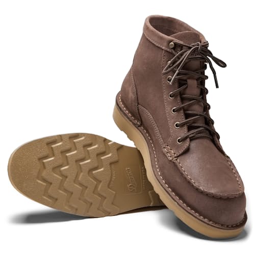 laydown image of Bull Run Lux Moc Toe 6 inch