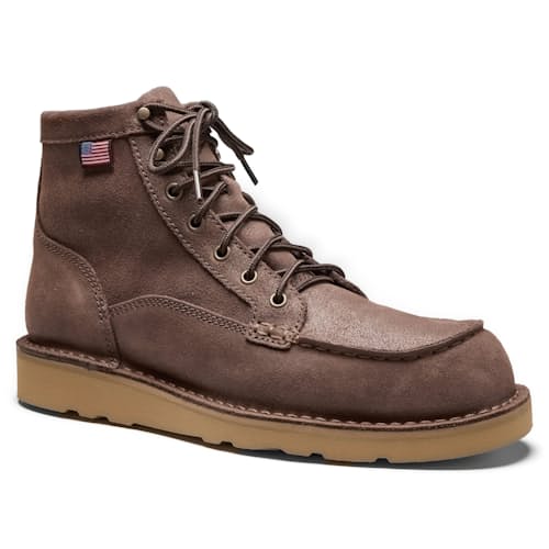 laydown image of Bull Run Lux Moc Toe 6 inch