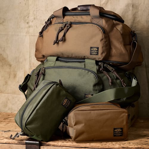 lifestyle image of Dryden Duffle Pack