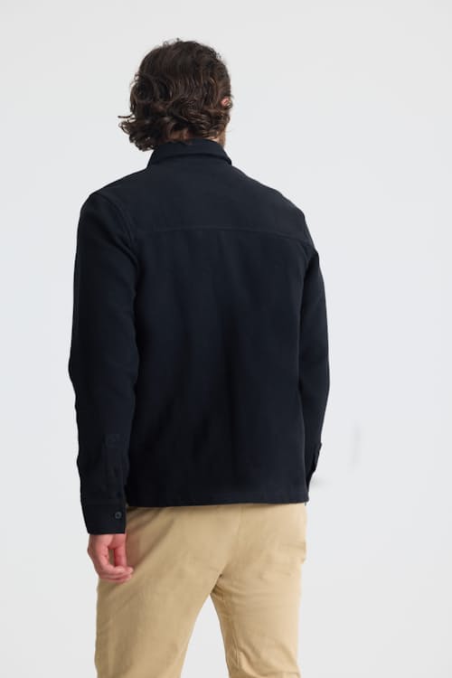 on model image of Pioneer Blanket Button Down