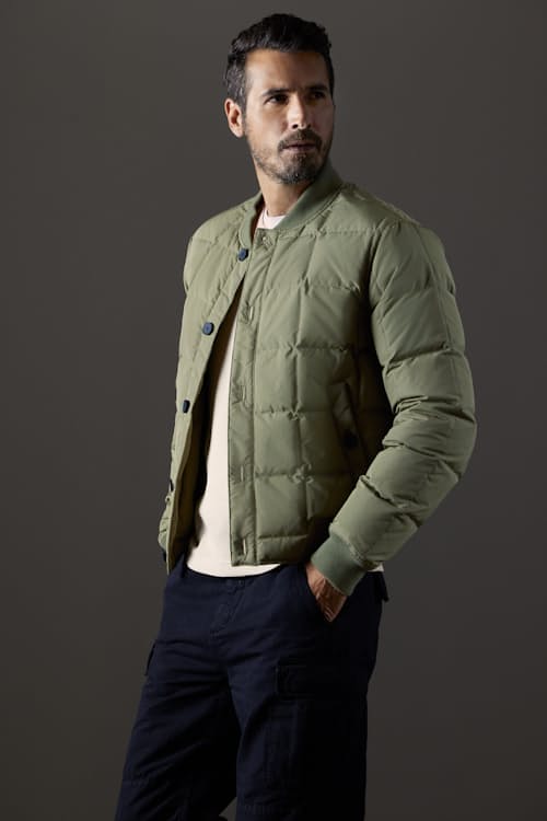 on model image of Pacer Jacket