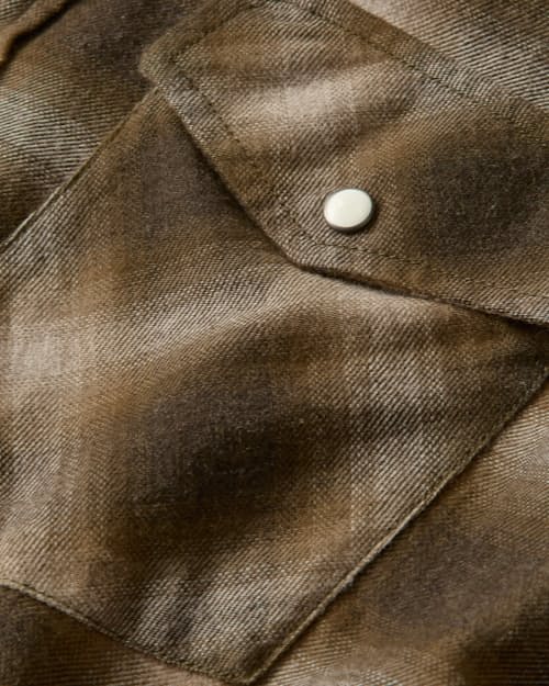 laydown detail image of Cotton Western Shirt