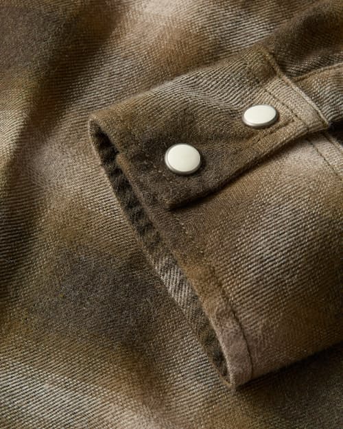 laydown detail image of Cotton Western Shirt