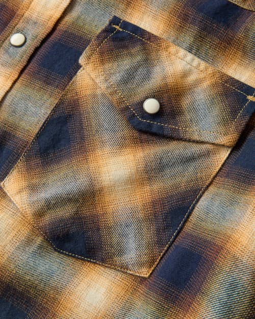 laydown detail image of Cotton Western Shirt