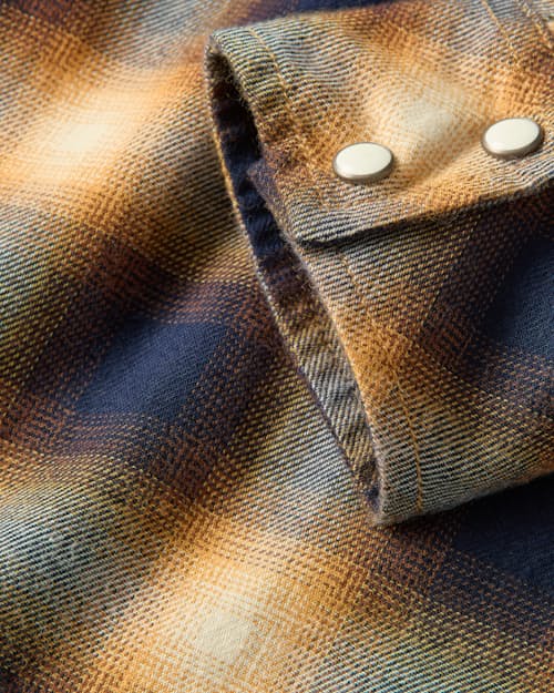 laydown detail image of Cotton Western Shirt