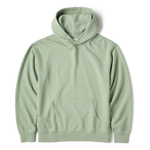 laydown image of Midweight Terry Pullover Hoodie