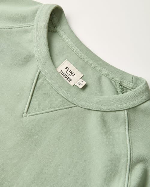 laydown detail image of Midweight Terry Crewneck Sweatshirt