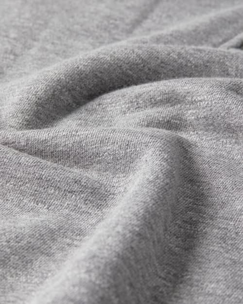 laydown detail image of Midweight Terry Half Zip Sweatshirt