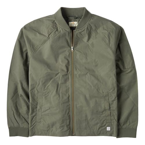 laydown image of Glenn Wax Canvas Bomber