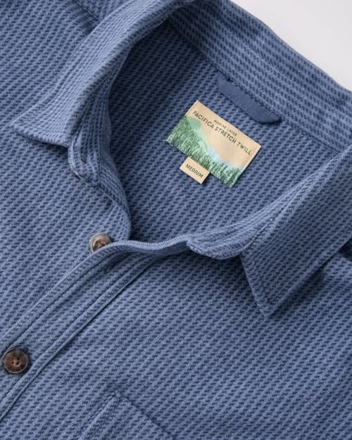 laydown detail image of Pacifica Stretch Twill Shirt