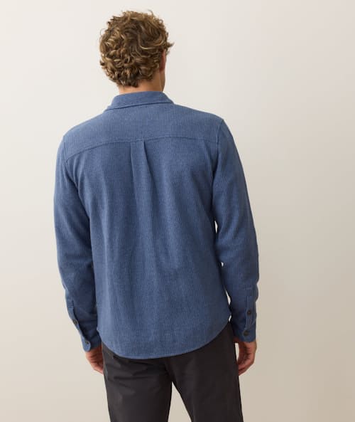 on model image of Pacifica Stretch Twill Shirt