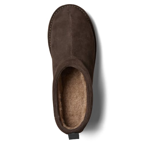 laydown image of Shearling Slipper