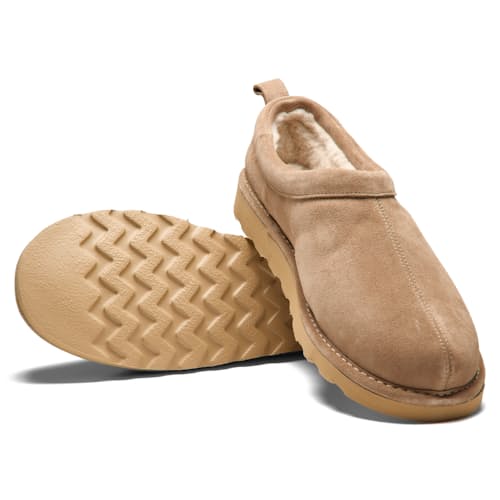 laydown image of Shearling Slipper