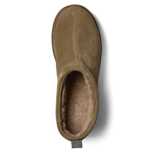 laydown image of Shearling Slipper