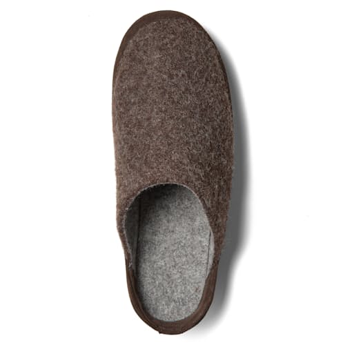 laydown image of Shearling Slipper