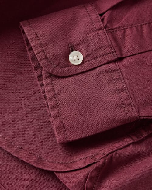laydown detail image of The Oxford Draftsman Shirt