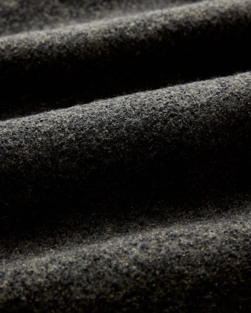 laydown detail image of The Connor Boucle Overshirt