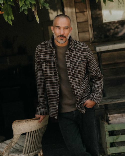 lifestyle image of The Cutter Overshirt