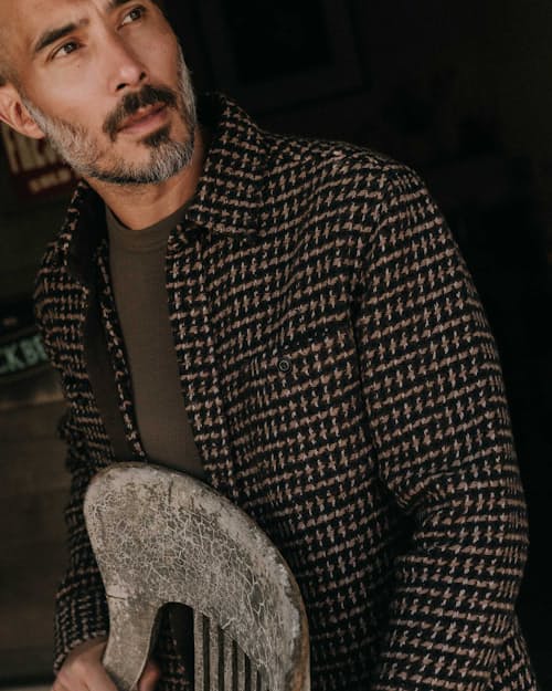 lifestyle image of The Cutter Overshirt