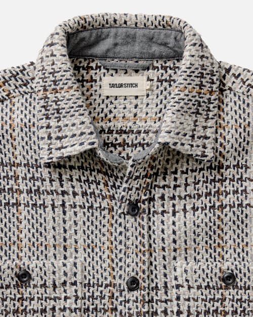 laydown detail image of The Cutter Overshirt