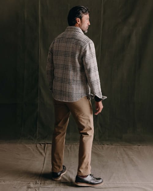 on model image of The Cutter Overshirt