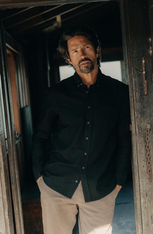 lifestyle image of The Jack Everyday Oxford Shirt