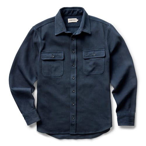 laydown image of The Ledge Long Sleeve Shirt