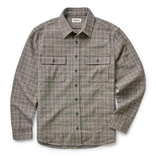 laydown image of The Ledge Long Sleeve Shirt