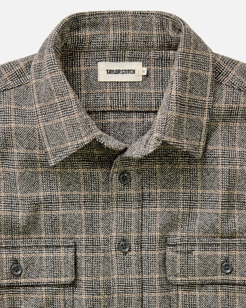 laydown detail image of The Ledge Long Sleeve Shirt