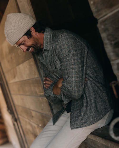 lifestyle image of The Ledge Long Sleeve Shirt