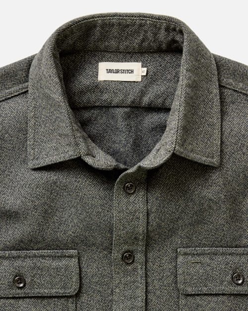 laydown detail image of The Ledge Long Sleeve Shirt