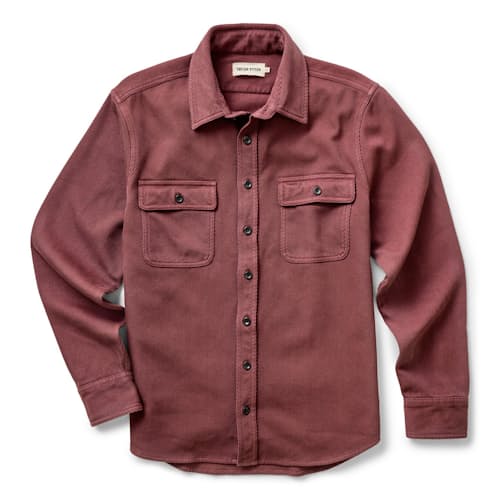 laydown image of The Ledge Long Sleeve Shirt