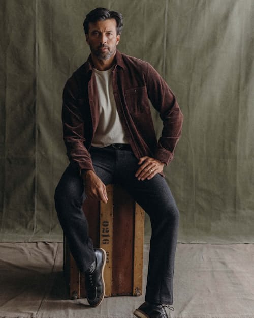 lifestyle image of The Utility Shirt