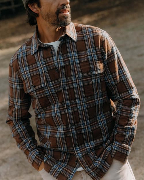 lifestyle image of The Craftsman Shirt
