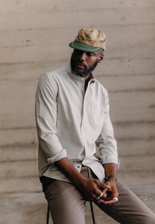 lifestyle image of The Jack Everyday Oxford Shirt