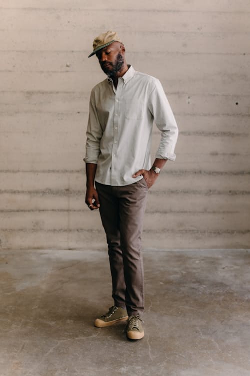 lifestyle image of The Jack Everyday Oxford Shirt