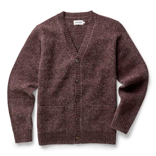laydown image of The Eastmoor V-Neck Cardigan