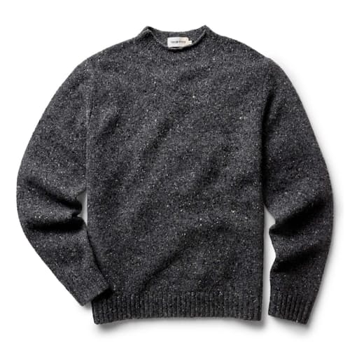 laydown image of The Seafarer Donegal Sweater