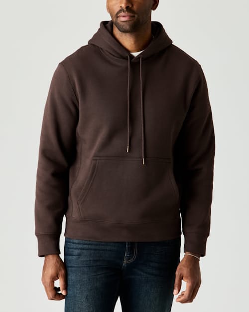 on model image of 10-Year Pullover Hoodie