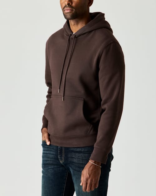 on model image of 10-Year Pullover Hoodie