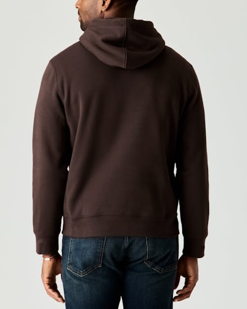 on model image of 10-Year Pullover Hoodie