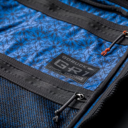 laydown detail image of GORUCK x Carryology Berserker Viking GR1 Backpack - 21L