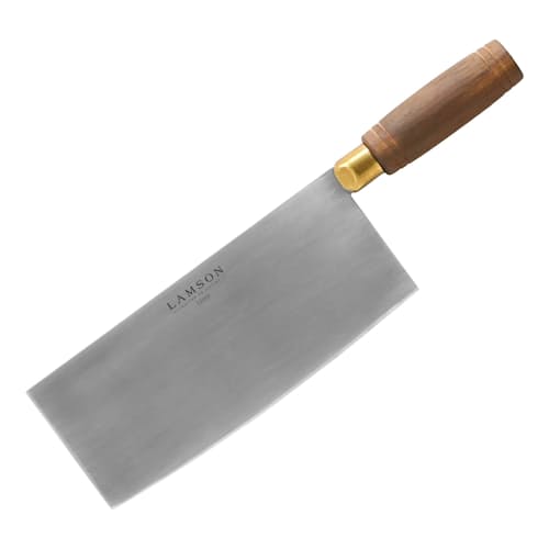 laydown image of 8" Chinese Vegetable Cleaver
