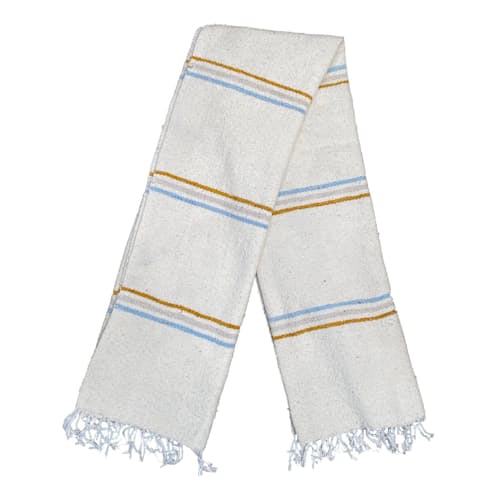 laydown image of Sunday Throw Blanket