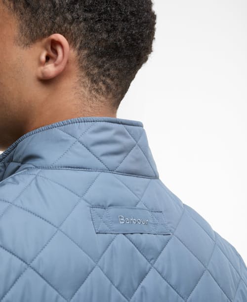 on model image of Lowerdale Quilted Vest